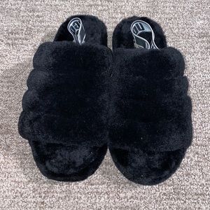UGG open toe back strap slippers